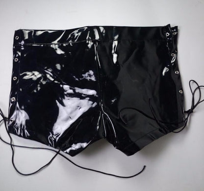 Summer Men's Lacquer Belt Zip Shorts 70abd621 6ef2 4f0d a8bd 53531445a715