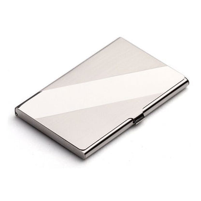 304 Stainless Steel Laser Sculpture Business Card Case - 图片 4
