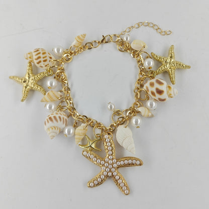 Personality Design Fashion Ocean Boho Starfish Shell Bracelet 70b79625 1a9e 4ccf afa1 719ccf647039