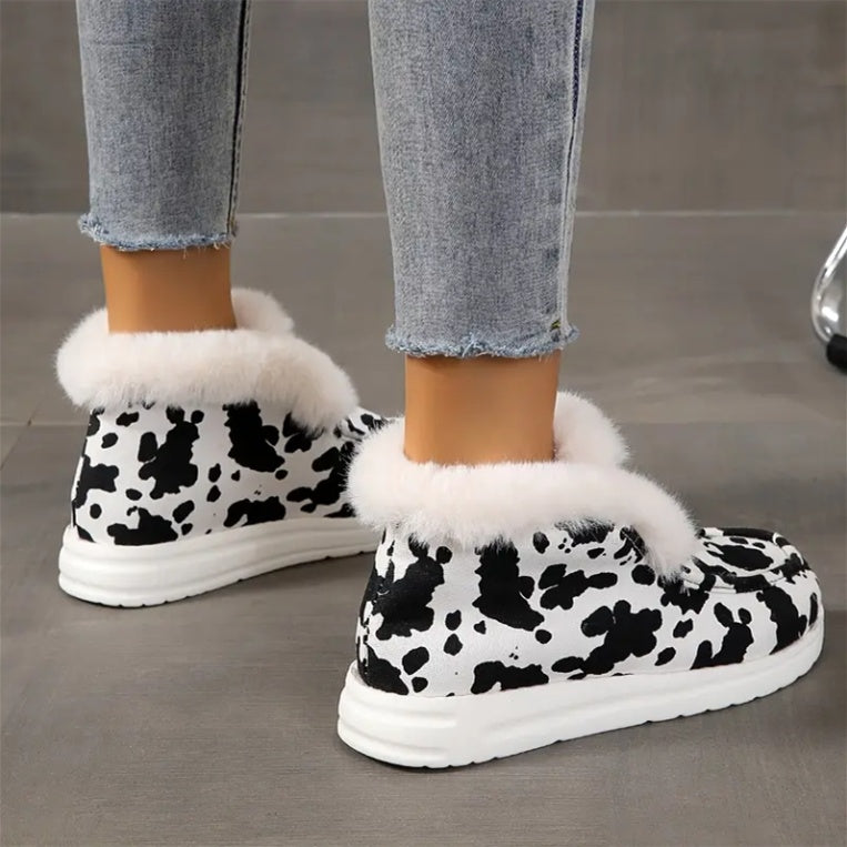 Women's Fashionable Casual Suede Low-top Cotton Shoes 70b7e6e1 f990 4a36 9182 2f5db0213a35