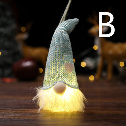 Santa Faceless Doll With Lighted Pendant 70b7f755 251f 4c9f 86c6 9c63777f140a