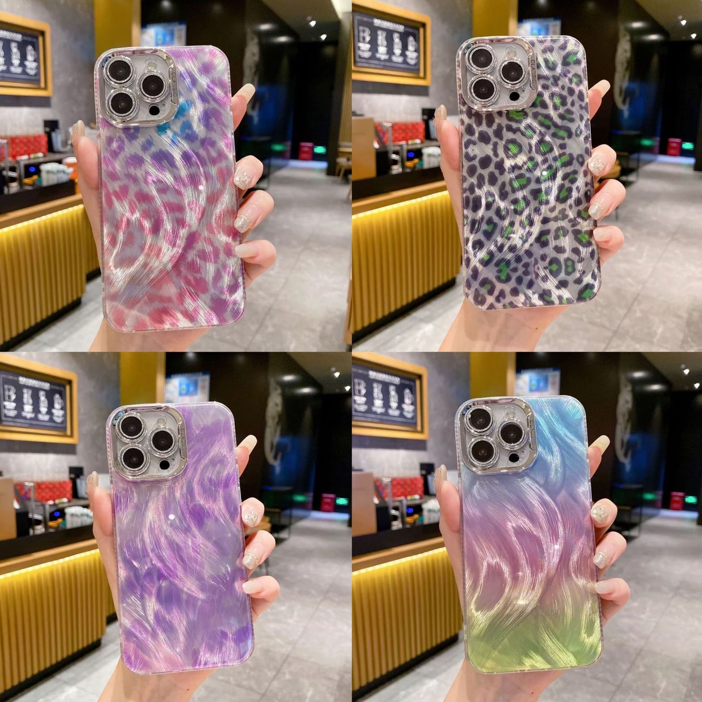 All-inclusive Drop-resistant Women's Gradient Lens Phone Case - 图片 2