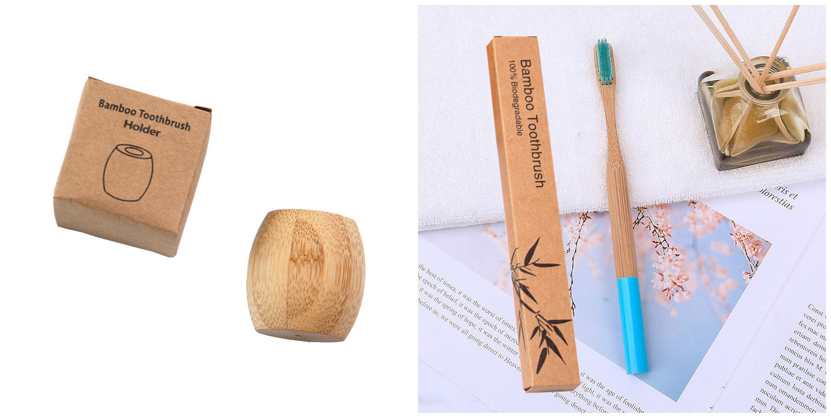 Natural bamboo handle round bamboo toothbrush 70c147c9 5d15 427b 80b0 79d58c977694