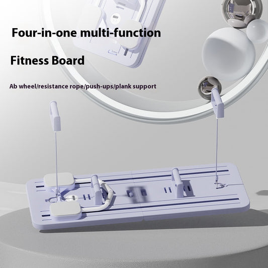 Multifunctional Fitness Board Flat Support Chest And Abdominal Muscle Equipment Household Abdominal Wheel 70c847b7 9bc7 446b 