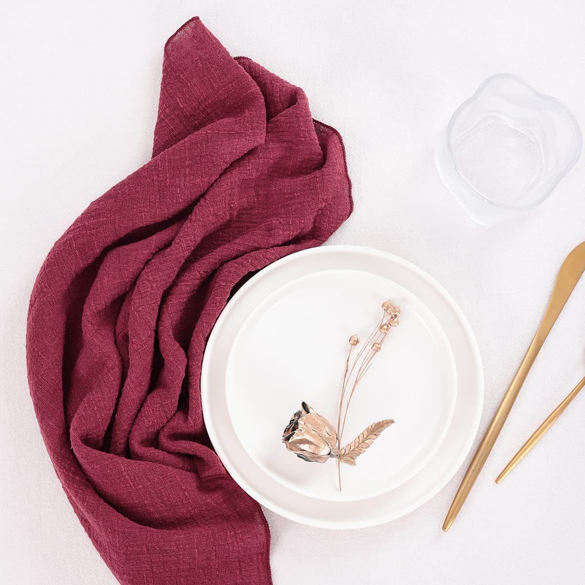 Napkin Batiste Cloth Wedding Party Western-style Placemat Table Decoration 70cb0366 875c 4de3 a399 44c49447c2ea