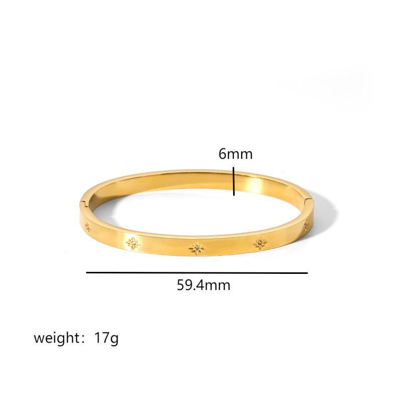 Ins Style Titanium Steel Bracelet Six-pointed Star Buckle 70e473d9 6bfc 438b b9fb 7959defa304c
