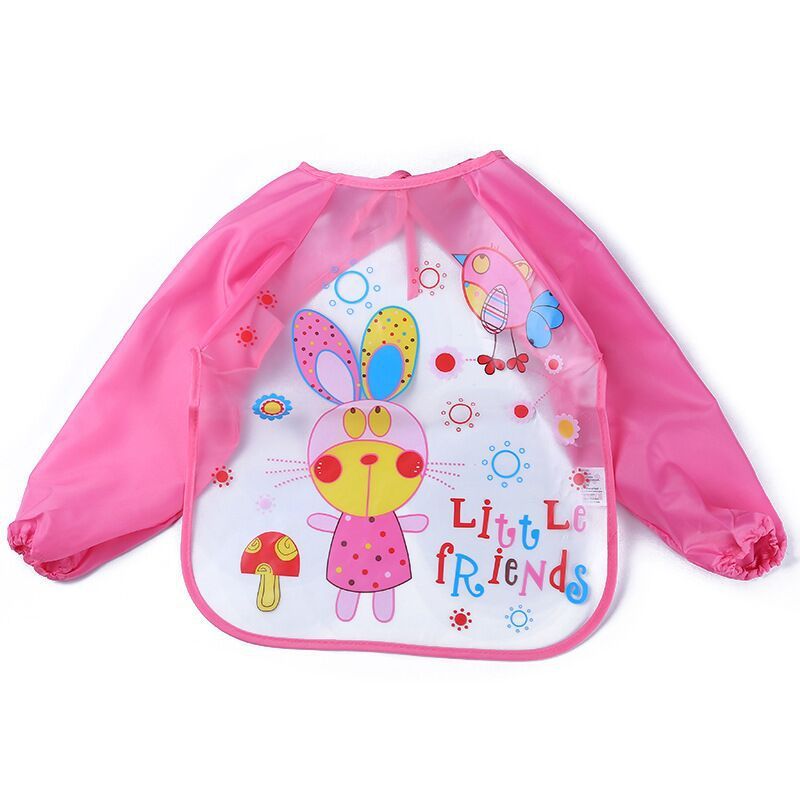 Children's Gown Long Sleeve Kids Waterproof Meal Baby Apron Painting Clothes Bib Protective Clothing 70e4f578 ce12 4ec0 afeb 