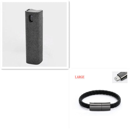 2 In 1 Phone Computer Screen Cleaner Kit For Screen Dust Removal Microfiber Cloth Set - 图片 19