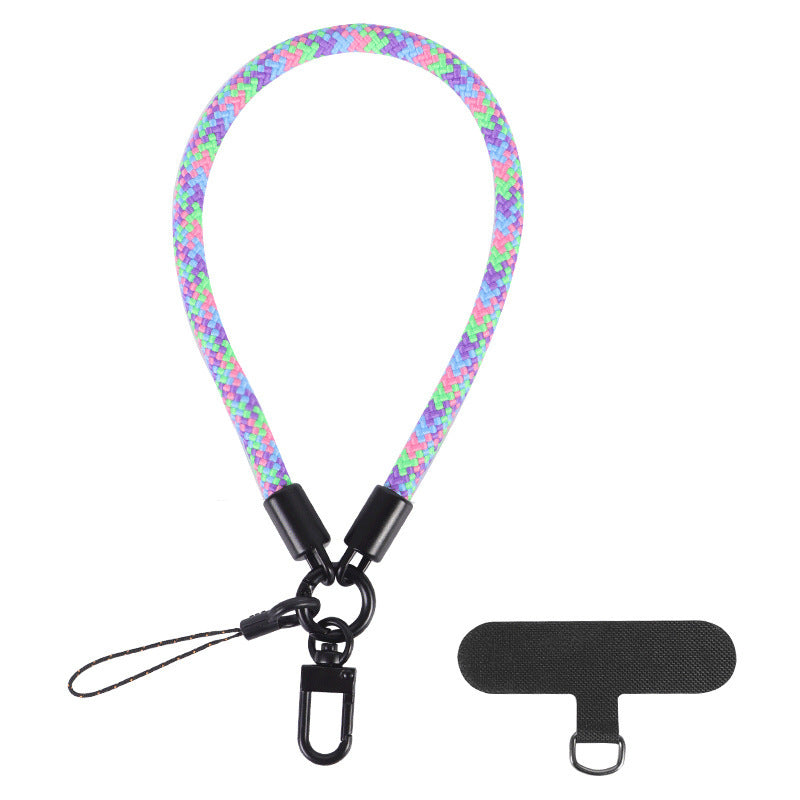 Mobile Phone Short Polyester Rope Anti-theft Wrist Strap Keychain - 图片 21