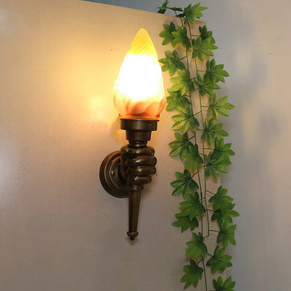 Creative torchbearer wall lamp 714131209277