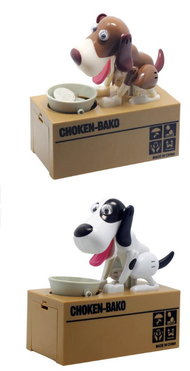 Piggy bank Robotic Dog Bank Canine Money Box Doggy Coin Bank 714251798602
