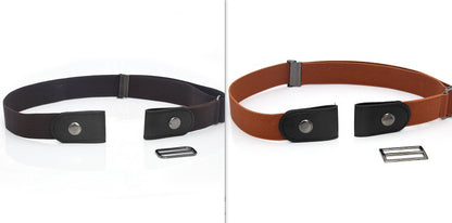 New Slim Elastic Invisible Belt Simple Lazy Belt Fat Elastic Leather 71461446 ff60 43e9 9b6b fbc7209f5b68