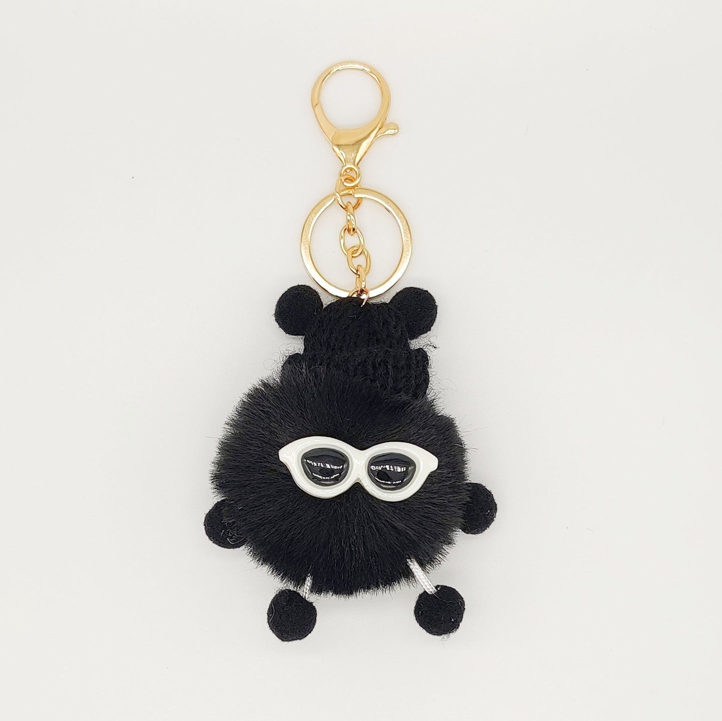 Rex Rabbit Fur Small Briquettes Elf Cute Plush Doll Pendant Keychain 7149ffaa 0895 496e 9666 08075734f486