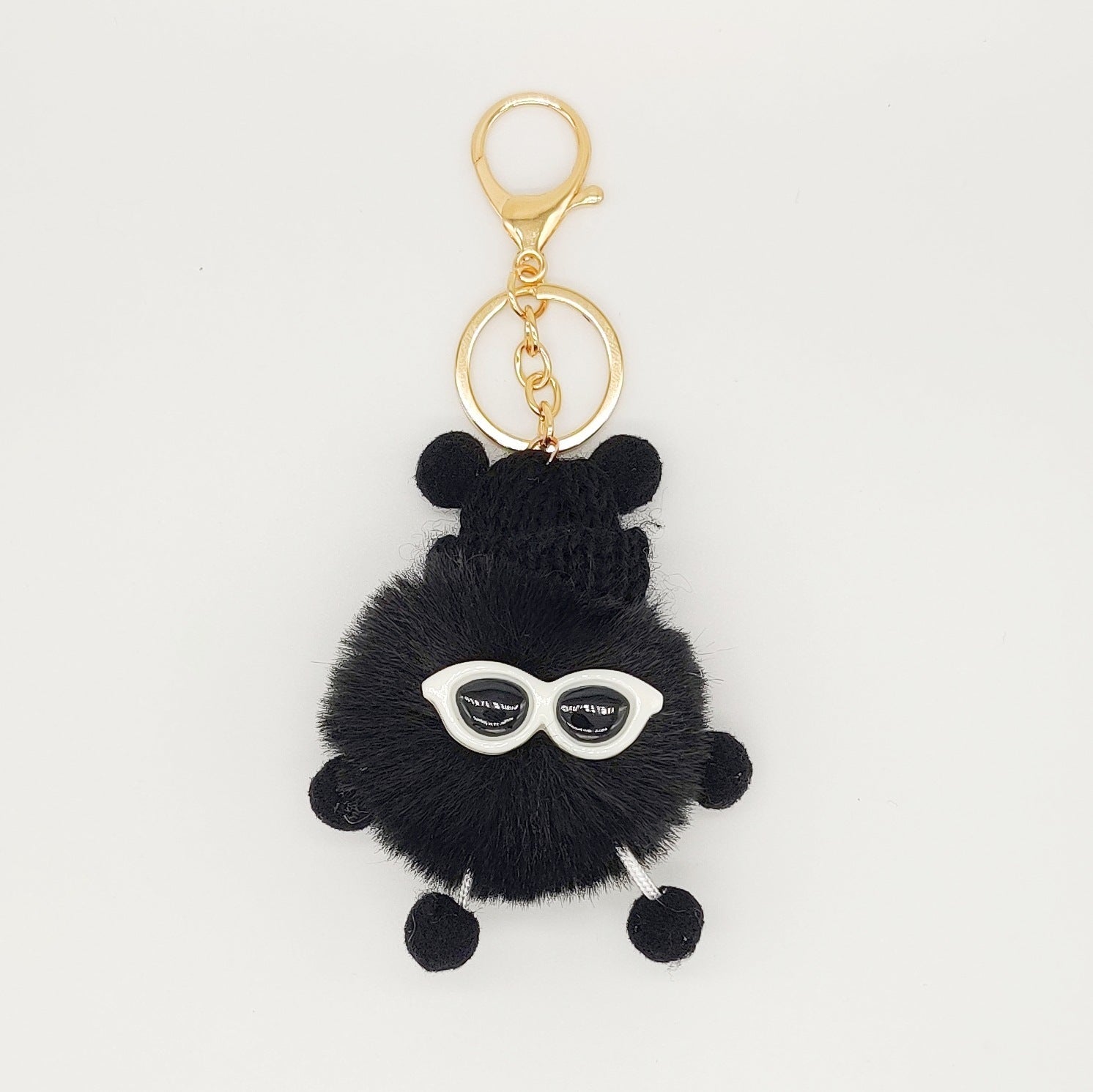 Rex Rabbit Fur Small Briquettes Elf Cute Plush Doll Pendant Keychain 7149ffaa 0895 496e 9666 08075734f486