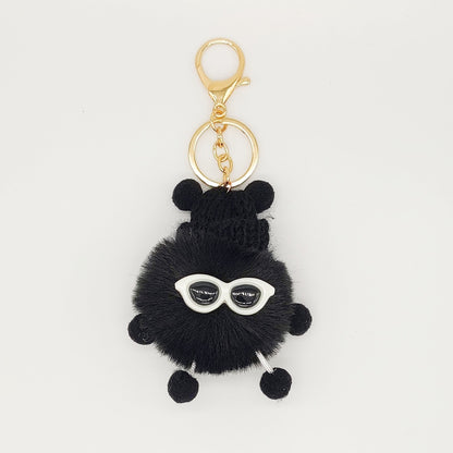 Rex Rabbit Fur Small Briquettes Elf Cute Plush Doll Pendant Keychain 7149ffaa 0895 496e 9666 08075734f486
