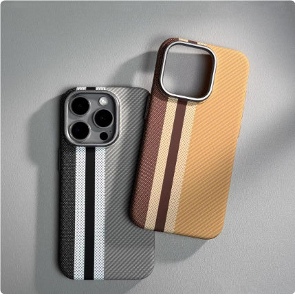 Magnetic Carbon Fiber Pattern Drop-resistant Mobile Phone Protective Case 715811ec 4f89 4f6f 83d2 1c6d75981376