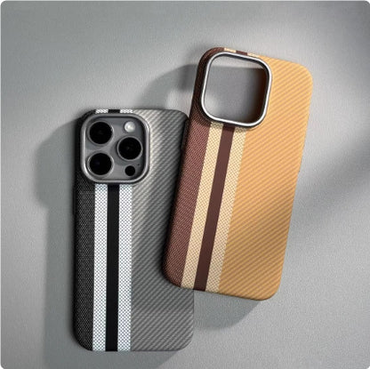 Magnetic Carbon Fiber Pattern Drop-resistant Mobile Phone Protective Case 715811ec 4f89 4f6f 83d2 1c6d75981376