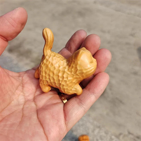 Arborvitae Wood Carving Aodao Cat Creative Crafts 71635b7f 0816 4567 b8e6 430952a3dee9