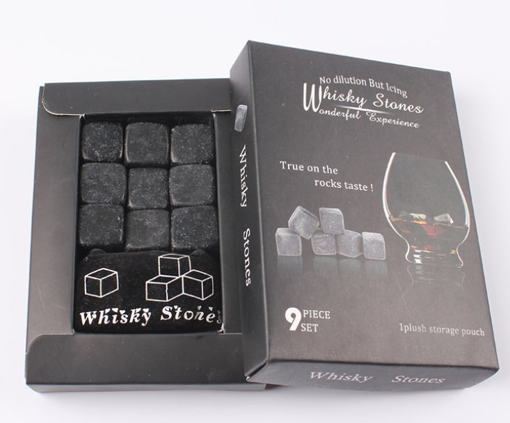 Whiskey ice wine stone gray marble icy stone 71649460061320