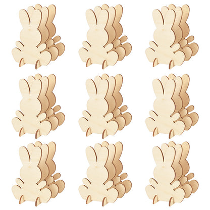 Laser Engraving Laser Wood Chip Rabbit 3D Stereoscopic Ornament 7194786b ac54 4f3a 9d7a 68af98acffc9