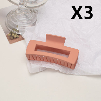 Simple Ins Frosted Cream Plate Hair Clip 71a10e9f 5ad3 437c b943 af52b3bbcb8a