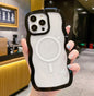 Magnetic Shell Wave Soft Phone Case - 图片 2