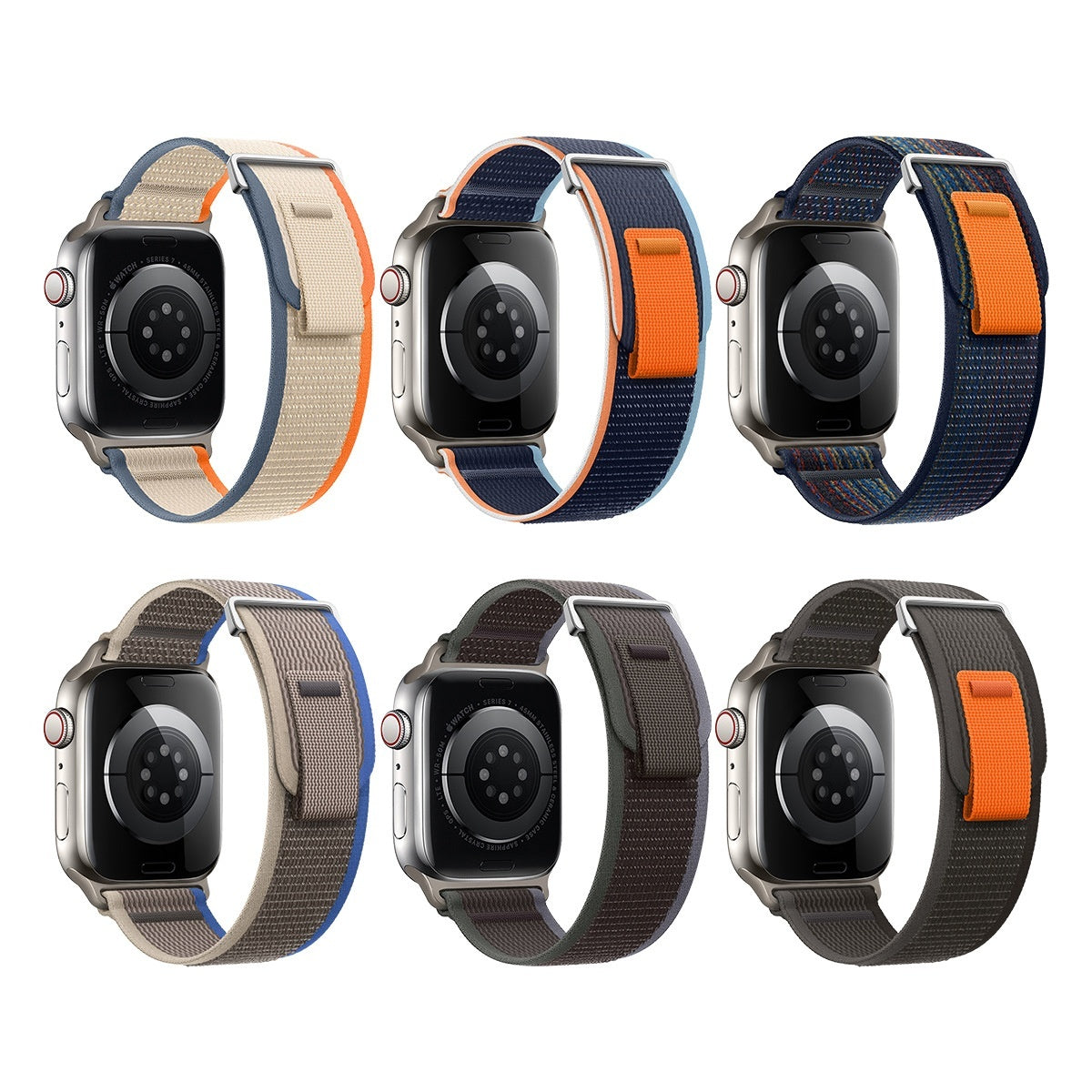 Suitable For Watch Band Wild Trail Loop Nylon Two-section Modified 71ae0722 ec88 42dc a924 3a7a3e6bbec3