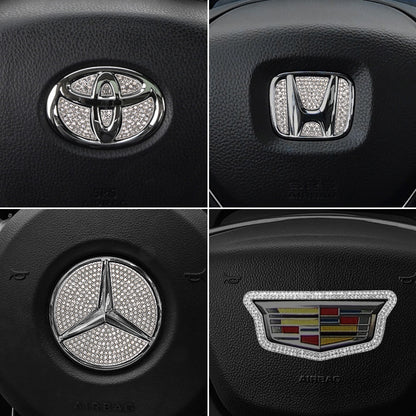 Car Steering Wheel Labeling Diamond Decorative Sticker 71c579ce 5aec 4e5c b850 cf21d4f7950f