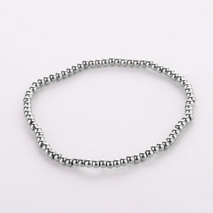Women's Stainless Steel Bead Bracelet Jewelry 71ca2409 637c 42b2 bd55 f935e8d20b7e