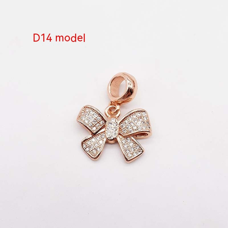 Copper Plating 14K Gold Large Hole Spacer Bead Can String Leather Rope Bracelet Pendant 71d46348 d6cc 45b9 8de5 ea216581a941 