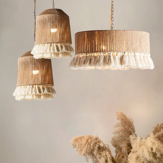 Creative Bedroom Bohemian Vintage Twine Tassel Chandelier 71e9cad4 3169 4a5e a08d 6e507a0f8bca