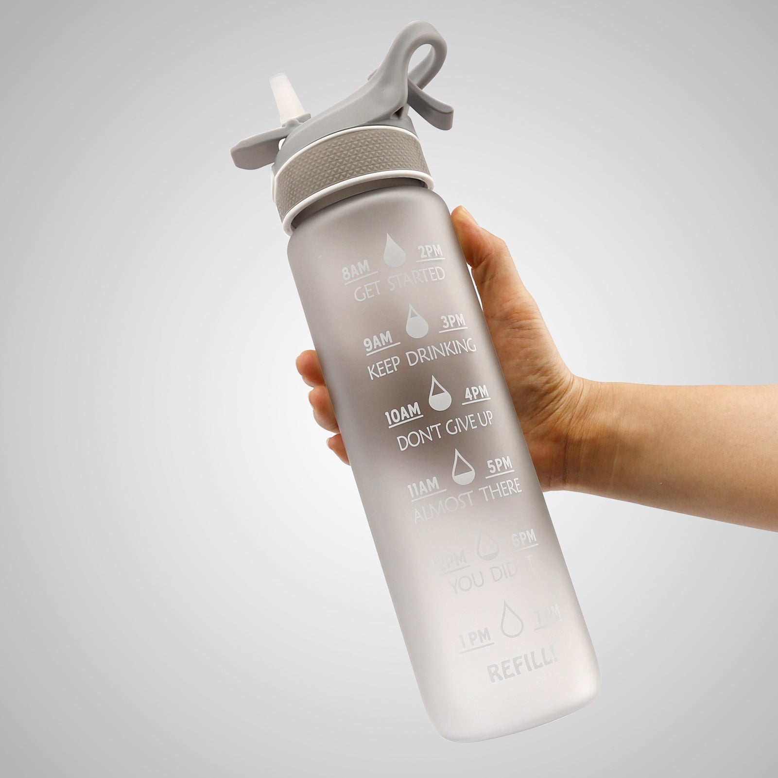 Water Bottle Scrub Bounce Cover Straw Space Cup Sports Water Bottle 720a51e0 37b7 4ea0 b5e2 23b740db4292