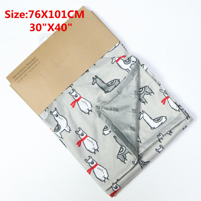 Baby thick double-layer coral fleece blanket 720b9a07 ae4c 44b7 9e79 627f06d38434