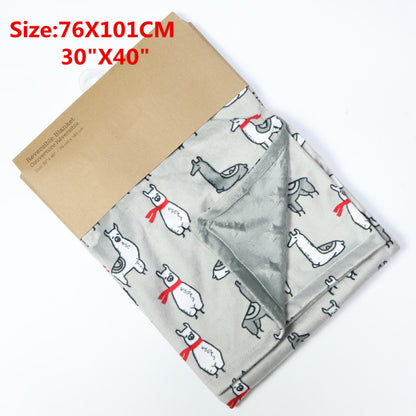 Baby thick double-layer coral fleece blanket 720b9a07 ae4c 44b7 9e79 627f06d38434