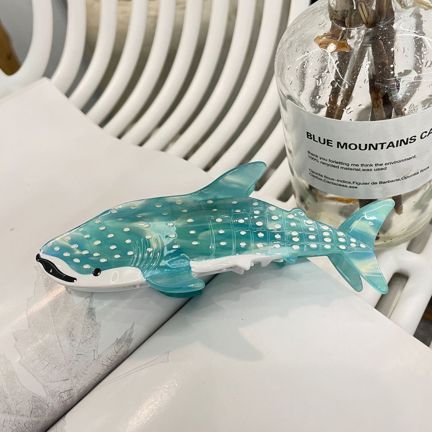 Marine Series Acetic Acid Grip Special-interest Design Animal Whale Shark Cross-border Wholesale Hair Accessories Ponytail Cl
