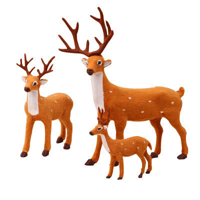 Christmas deer plush toy 722081010725
