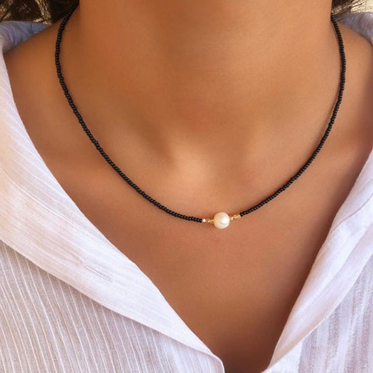 Trendy Design Colorful Necklace Rice 722baa21 0b6a 42d8 83f9 905006978ffd