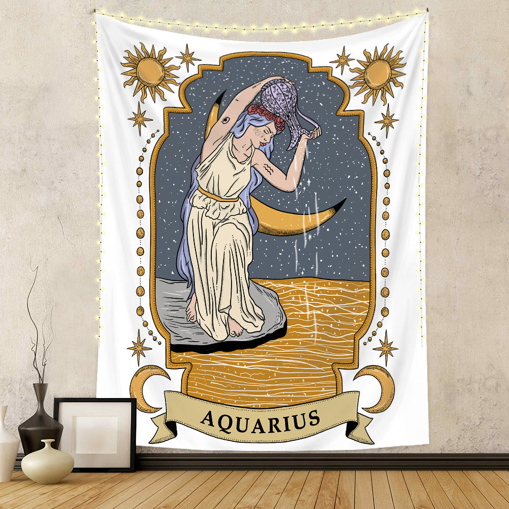 Twelve Constellation Tapestry Skull Tapestry Tarot Tapestry 72347958 3ebc 4243 8577 ebc1c628ad7e