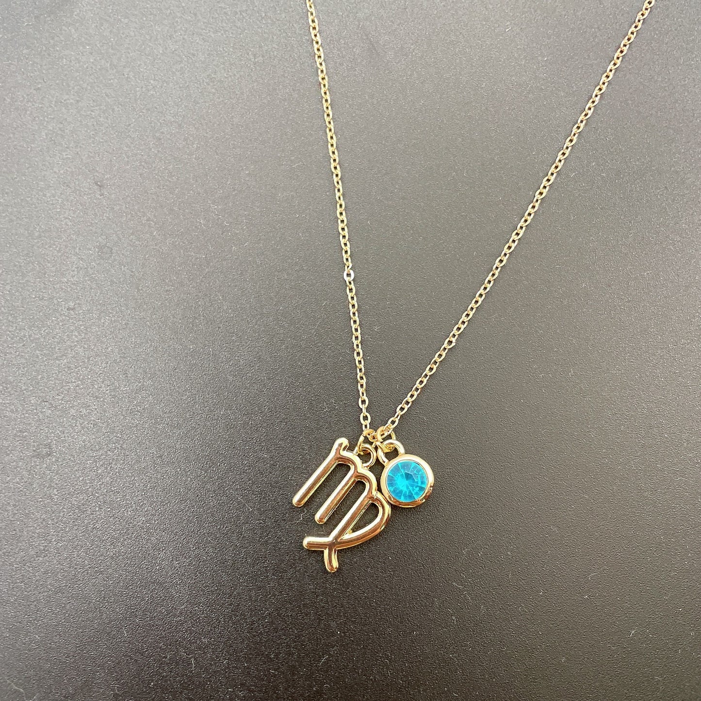 Symbol Letter Image Colored Diamond Necklace Pendant 723a4d85 5037 455c 8f9f d0fd45d6fdac