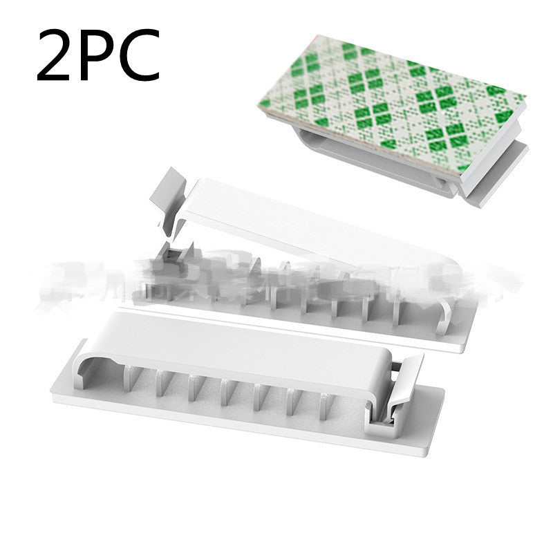 Home Portable Storage Cable Organizer Fixing Clip - 图片 18