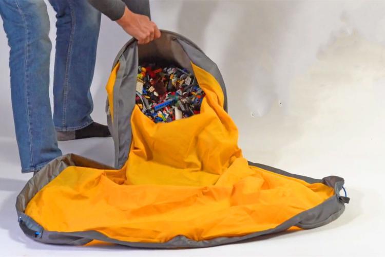Portable Kids Toy Storage Bag 725578100612