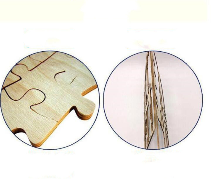 3D wooden house puzzle toy - HD Wireless Product #4