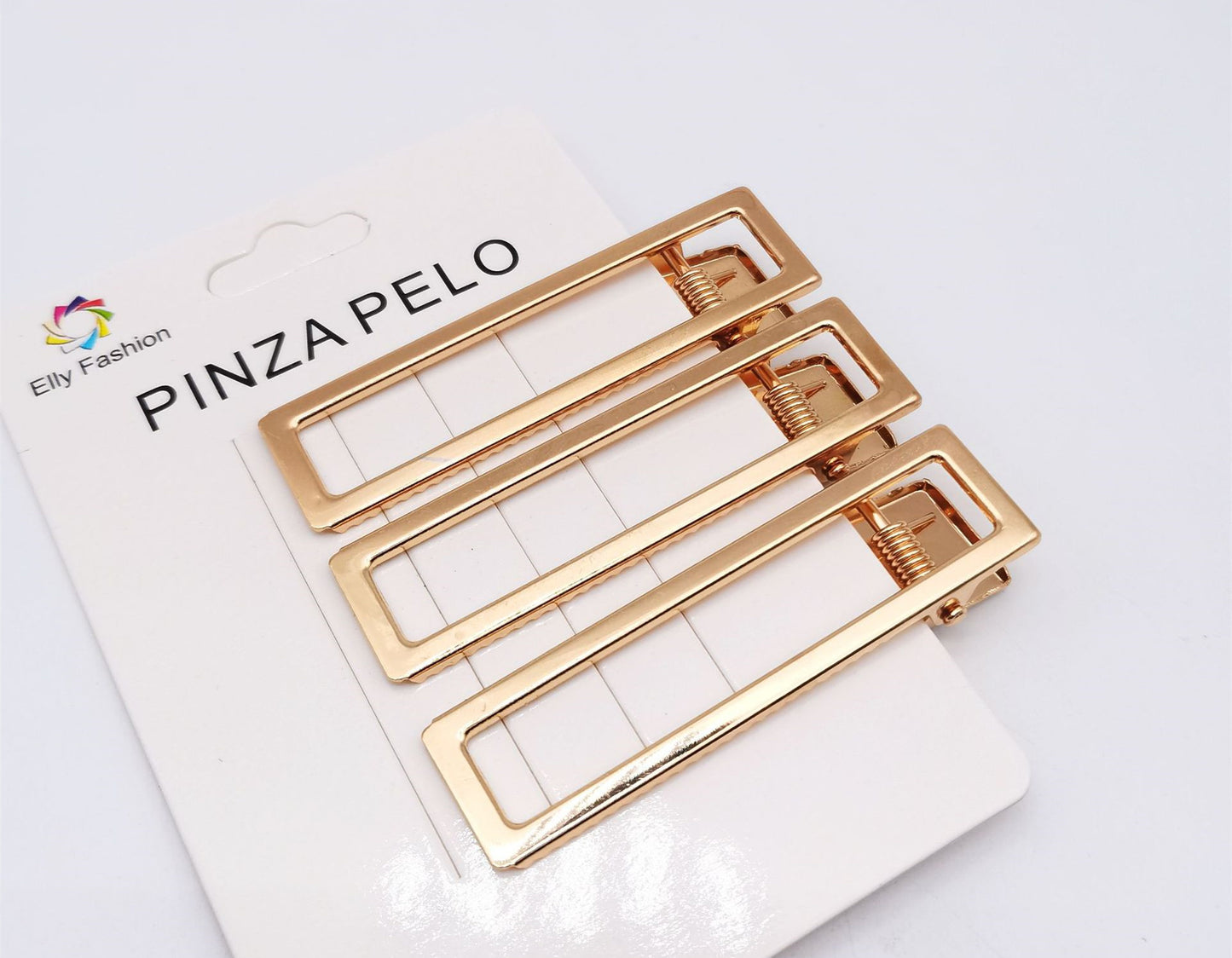 Hair Card Alloy Hollow Duckbill Square Clip 7261b6d2 d0f4 4959 80a4 0fd5a909557e