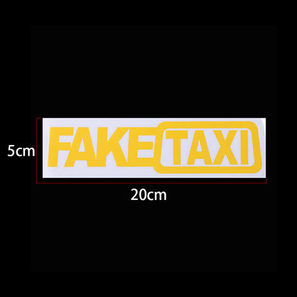 Fake Taxi Drifting Sign Funny Car Sticker 7267052b 78f5 47d9 8ff1 8a1174448955