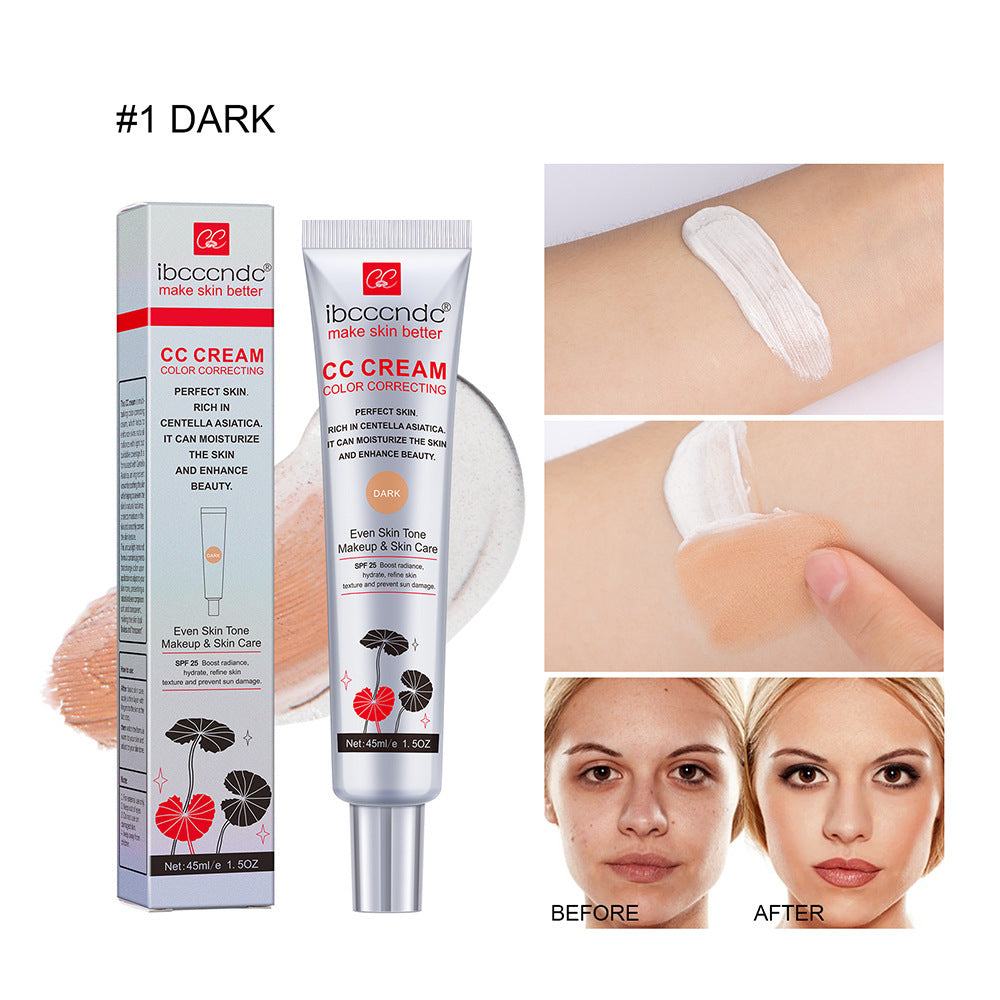 Moisturizing Correcting CC Cream Waterproof Anti-sweat Makeup Before Concealer Lasting Women Makeup Protect Skin Erborian Mak