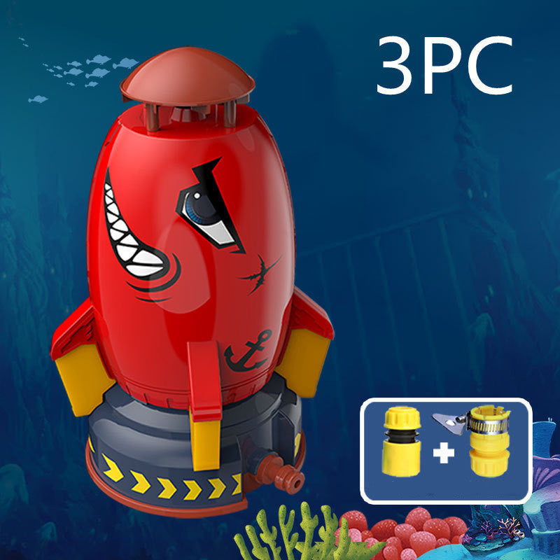 Rocket Launcher Toys Outdoor Rocket Water Pressure Lift Sprinkler Toy Fun Interaction In Garden Lawn Water Spray Toys For Kid