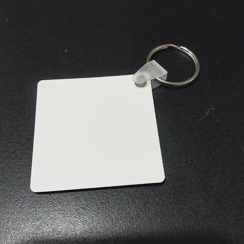 Double-sided Blank Keychain Pendant Creative Various Shapes Keychain Gift 7296c682 ab9f 45dc 84bd 3ed968dd4196