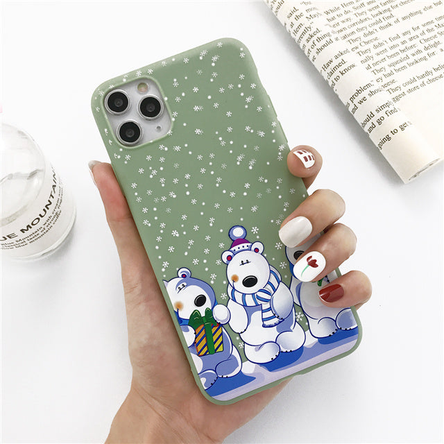 Christmas snowman elk phone case 729818833712
