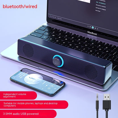 Strip Loudspeaker Home Desktop Computer Wired Speaker Mobile Phone Notebook Bluetooth Audio 72a8915b bfea 4808 bd79 ca6151e02