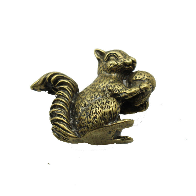 Brass Cute Squirrel Incense Holder Copper Art Hand Pieces 72cd2a85 d2ca 4d74 94d6 f781b051ca77